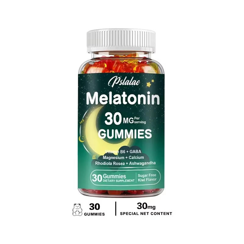 Melatonin Gummies - Support Natural Sleep Cycles, Relieve Anxiety, Promote Restful Sleep, Gluten Free, Dietary Supplement